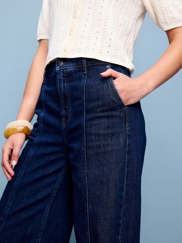 Old Navy Extra High-Waisted Super Wide-Leg Jeans - Josie in Kuwait
