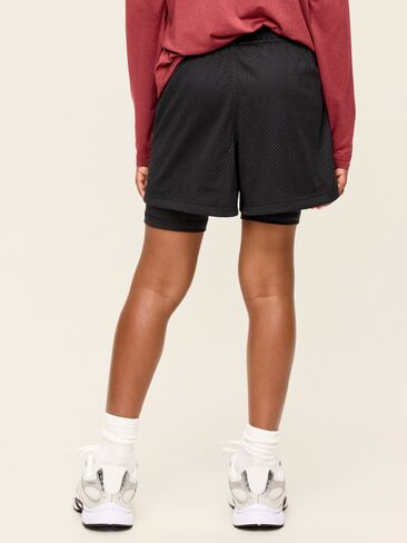 Old Navy 2-In-1 Mesh Performance Shorts for Boys - Black Jack in Kuwait
