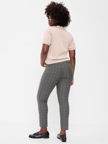 Old Navy High-Waisted Pixie Skinny Ankle Pants - Gray Plaid in Kuwait