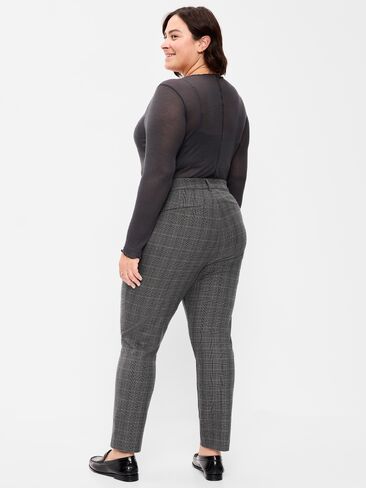 Old Navy High-Waisted Pixie Skinny Ankle Pants - Gray Plaid in Kuwait