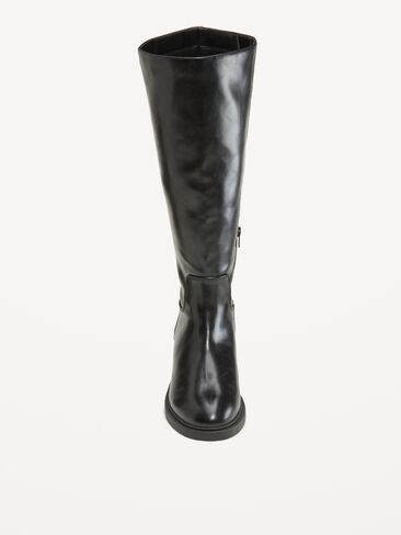 Old Navy Mid-Calf Riding Boots for Women - BlackJack in Kuwait