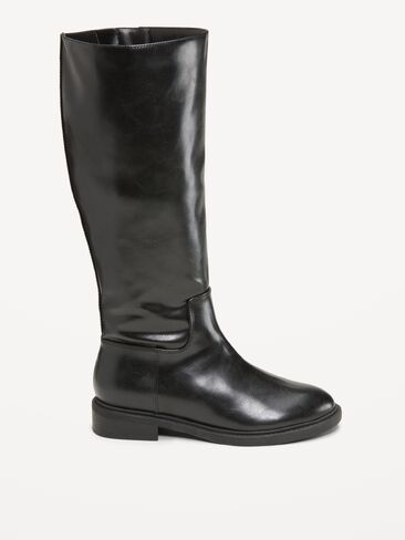 Old Navy Mid-Calf Riding Boots for Women - BlackJack in Kuwait
