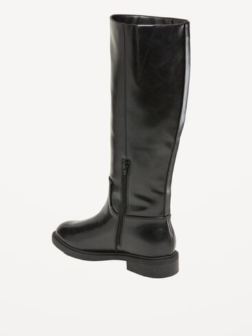 Old Navy Mid-Calf Riding Boots for Women - BlackJack in Kuwait