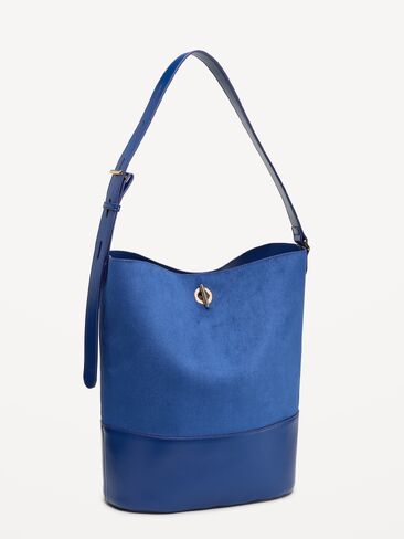 Old Navy Large Preppy Bucket Bag - Ahoy Navy in Kuwait
