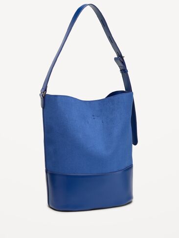 Old Navy Large Preppy Bucket Bag - Ahoy Navy in Kuwait