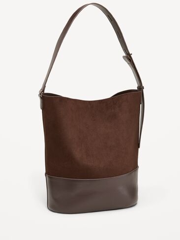 Old Navy Large Preppy Bucket Bag - Earthen in Kuwait