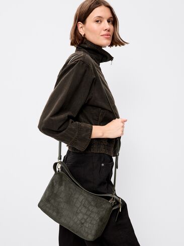 Old Navy Convertible Carrie Crossbody Bag - Forest Tapestry in Kuwait