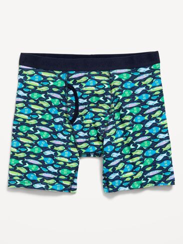 Old Navy Soft-Washed Boxer Briefs -- 6.25-inch inseam - Fishes in Kuwait