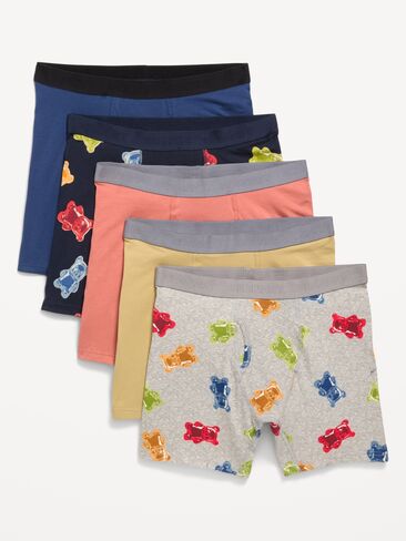 Old Navy 5-Pack Soft-Washed Boxer Briefs -- 6.25-inch inseam - American League in Kuwait