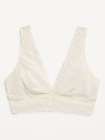 Old Navy Lace Longline Bra - Sea Salt in Kuwait