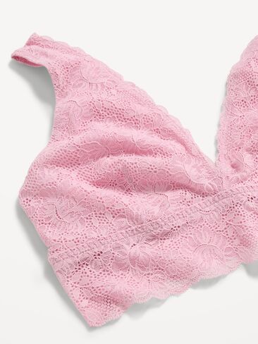 Old Navy Lace Longline Bra - Bergamot in Kuwait