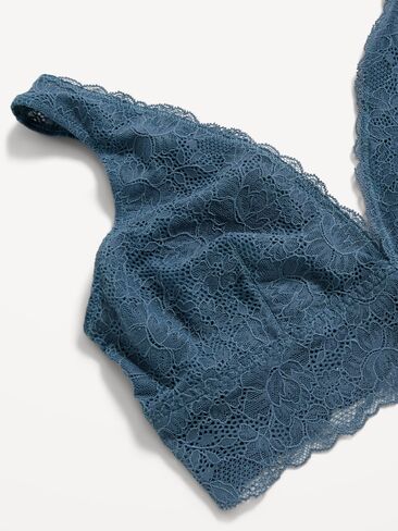 Old Navy Lace Longline Bra - Neptune Blue in Kuwait
