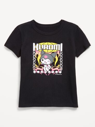 Old Navy Kuromi™ Graphic T-Shirt for Girls - Black Jack in Kuwait