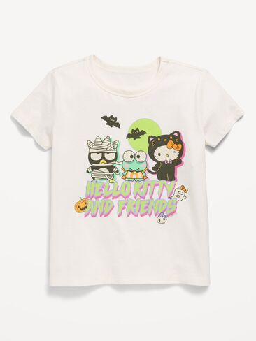 Old Navy Hello Kitty® Graphic T-Shirt for Girls - Sea Salt in Kuwait