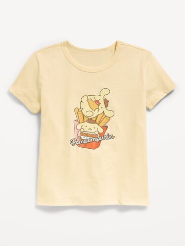 Old Navy Pompompurin™ Graphic T-Shirt for Girls - Honey Butter Yellow in Kuwait