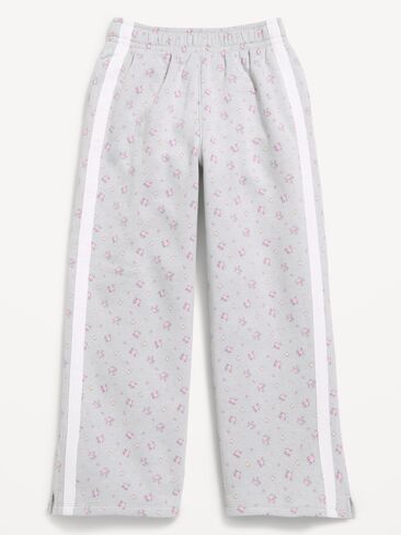 Old Navy Super Baggy Wide-Leg Retro Sweatpants for Girls - Ditsy Floral in Kuwait