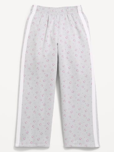 Old Navy Super Baggy Wide-Leg Retro Sweatpants for Girls - Ditsy Floral in Kuwait