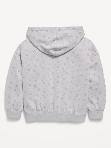 Old Navy Oversized Graphic Pullover Hoodie for Girls - Ditsy Floral in Kuwait