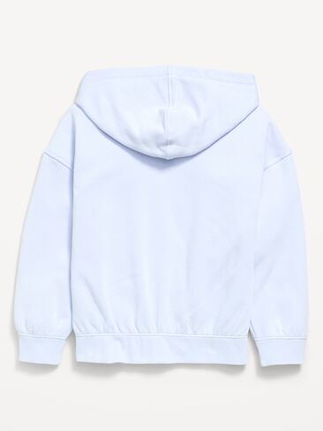 Old Navy Oversized Graphic Pullover Hoodie for Girls - Contrail in Kuwait