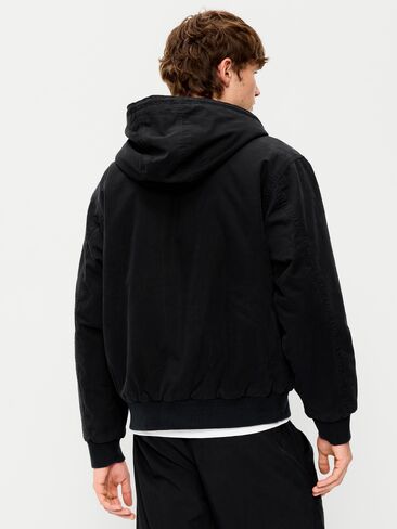 Old Navy Oversized Canvas Hoodie - Black Jack in Kuwait