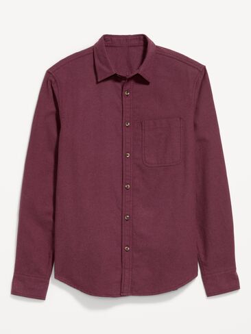 Old Navy Relaxed Long-Sleeve Flannel Pocket Shirt - Ravenswood in Kuwait
