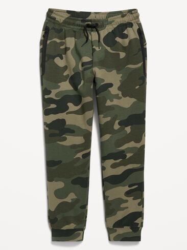 Old Navy Dynamic Fleece Jogger Sweatpants for Boys - Green Camo in Kuwait