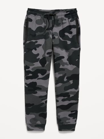 Old Navy Dynamic Fleece Jogger Sweatpants for Boys - Black Camo in Kuwait