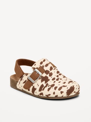 Old Navy Faux-Suede Clogs for Toddler Girls - Cowhide in Kuwait