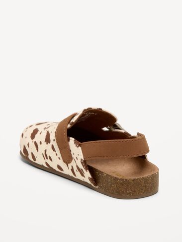 Old Navy Faux-Suede Clogs for Toddler Girls - Cowhide in Kuwait