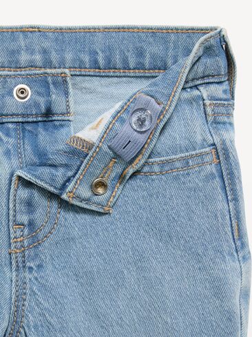 Old Navy High-Waisted Flare-Leg Jeans for Toddler Girls - Light Wash in Kuwait