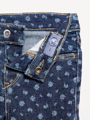 Old Navy High-Waisted Rockstar 360° Stretch Jeggings for Toddler Girls - Floral in Kuwait