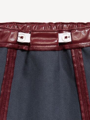 Old Navy Faux-Leather Skirt for Toddler Girls - Clove in Kuwait