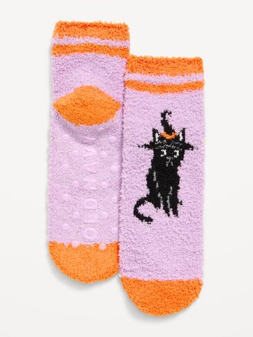 Old Navy Cozy Socks for Girls - Halloween Cat in Kuwait