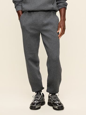 Old Navy Bounce Fleece Baggy Jogger Sweatpants - Dark Heather Gray in Kuwait