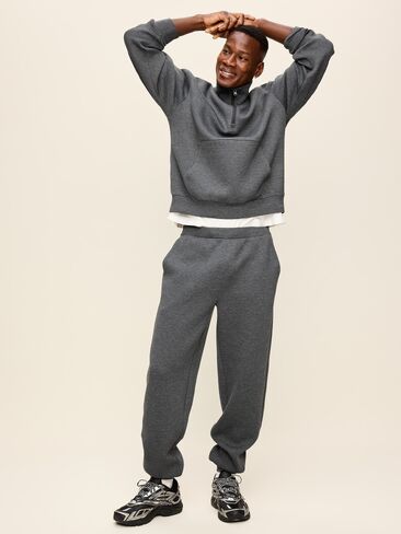 Old Navy Bounce Fleece Baggy Jogger Sweatpants - Dark Heather Gray in Kuwait