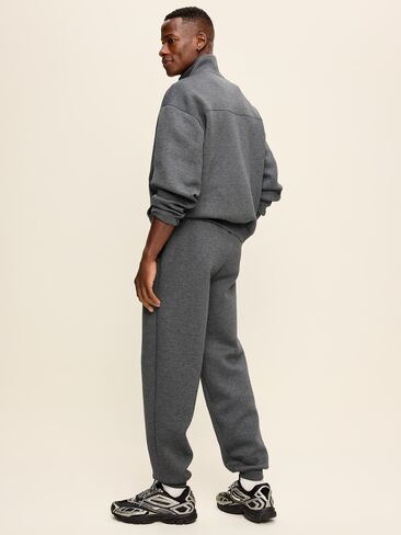 Old Navy Bounce Fleece Baggy Jogger Sweatpants - Dark Heather Gray in Kuwait