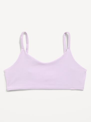 Old Navy StudioSmooth Sports Bra for Girls - Dusky Lavender in Kuwait