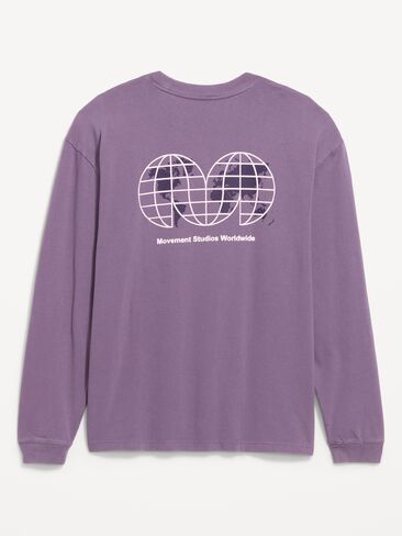 Old Navy Lived-In Pro Long-Sleeve Graphic T-Shirt - Story Dust in Kuwait
