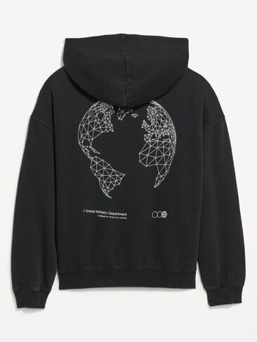 Old Navy Lived-In Pro Hoodie - Black Jack in Kuwait
