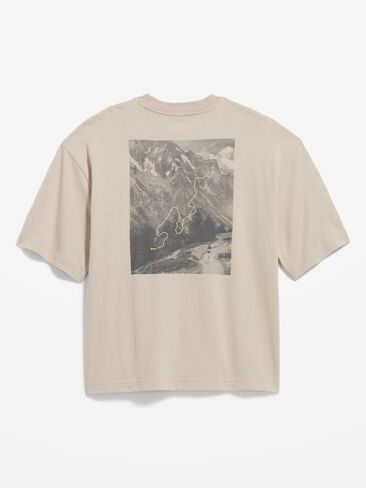 Old Navy Lived-In Pro Short-Sleeve Graphic T-Shirt - Hemisphere in Kuwait
