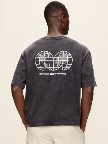 Old Navy Lived-In Pro Short-Sleeve Graphic T-Shirt - Black Jack in Kuwait