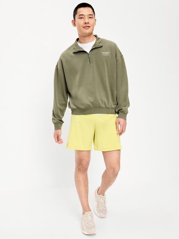 Old Navy Lived-In Pro Quarter Zip - Dill Caper in Kuwait