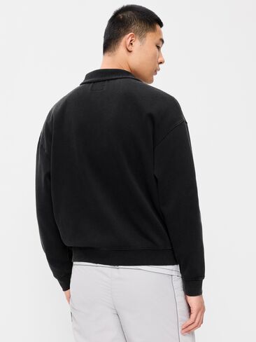 Old Navy Lived-In Pro Quarter Zip - Black Jack in Kuwait