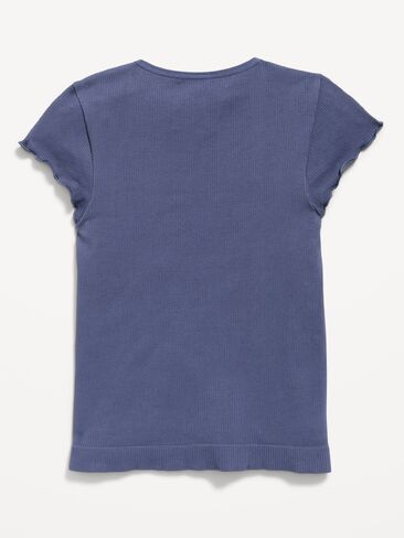 Old Navy Fitted Seamless Ribbed  Performance Top for Girls - Swept Away in Kuwait
