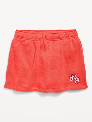 Old Navy Fleece Skort for Girls - Orange You Cute in Kuwait