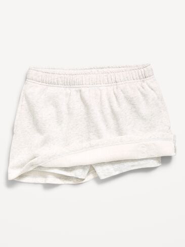 Old Navy Fleece Skort for Girls - Light Heather Gray in Kuwait