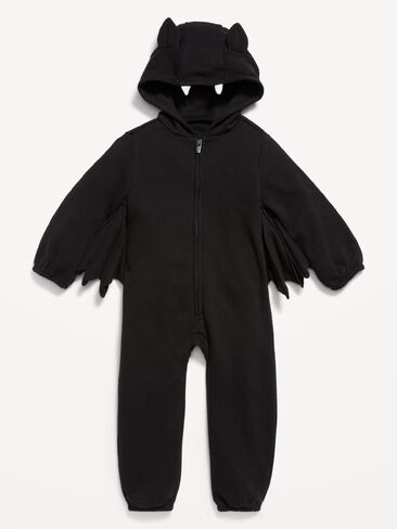 Old Navy Critter Hooded One-Piece for Toddler Boys - Black Bat in Kuwait