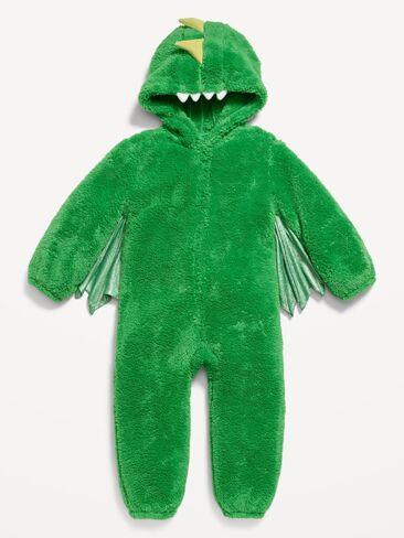 Old Navy Hooded Critter Unisex Sherpa One-Piece for Toddler - Dragon in Kuwait
