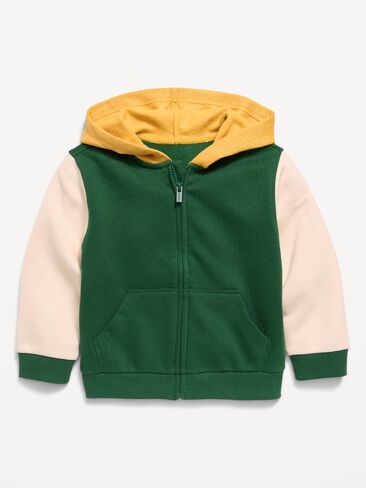 Old Navy Oversized Full-Zip Hoodie for Toddler Boys - Field Of Greens in Kuwait