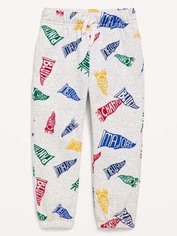 Old Navy Printed Fleece Jogger Sweatpants for Toddler Boys - Sports in Kuwait